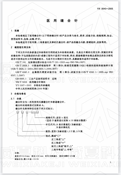 醫用縫合針如何測試其穿刺力、針尖強度等項目？
